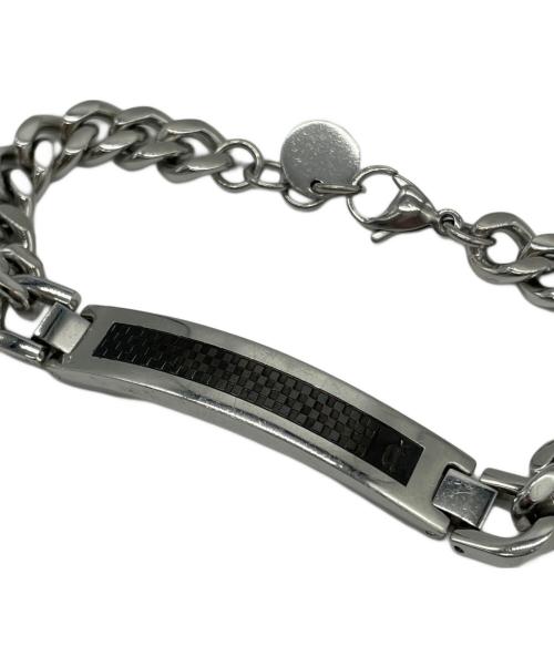 POLICE（ポリス）POLICE (ポリス) ステンレススチールチェーンブレスレットの古着・服飾アイテム