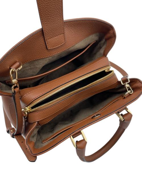 serapian（セラピアン）serapian (セラピアン) 2WAYバッグ ブラウンの古着・服飾アイテム