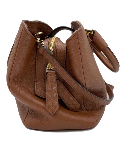 serapian（セラピアン）serapian (セラピアン) 2WAYバッグ ブラウンの古着・服飾アイテム