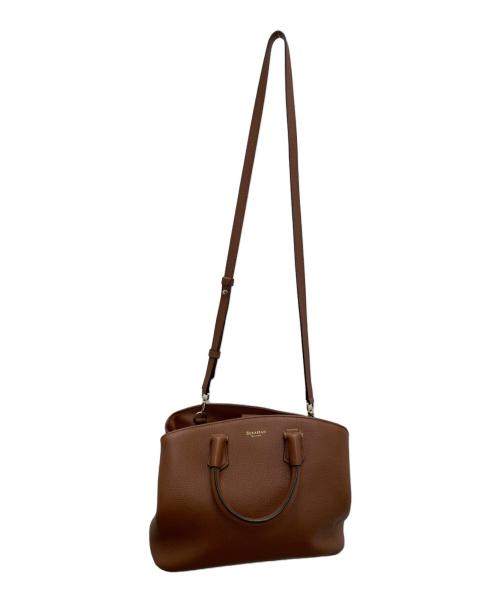 serapian（セラピアン）serapian (セラピアン) 2WAYバッグ ブラウンの古着・服飾アイテム