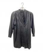 PIERRE BALMAINピエール バルマン）の古着「レザージャケット」｜ブラック