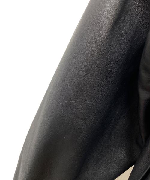 PIERRE BALMAIN（ピエール バルマン）PIERRE BALMAIN (ピエール バルマン) レザージャケット ブラック サイズ:Freeの古着・服飾アイテム