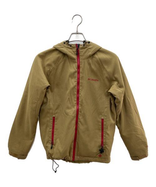 Columbia（コロンビア）Columbia (コロンビア) ふーでっどじゃ ベージュ×ネイビー サイズ:Mの古着・服飾アイテム