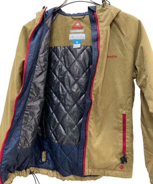 Columbia（コロンビア）Columbia (コロンビア) ふーでっどじゃ ベージュ×ネイビー サイズ:Mの古着・服飾アイテム