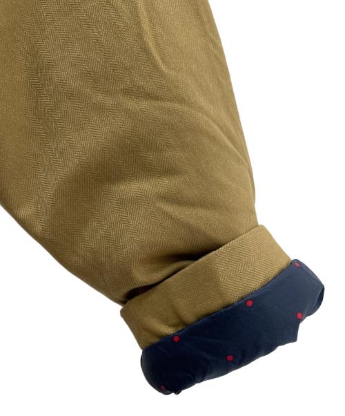 Columbia（コロンビア）Columbia (コロンビア) ふーでっどじゃ ベージュ×ネイビー サイズ:Mの古着・服飾アイテム