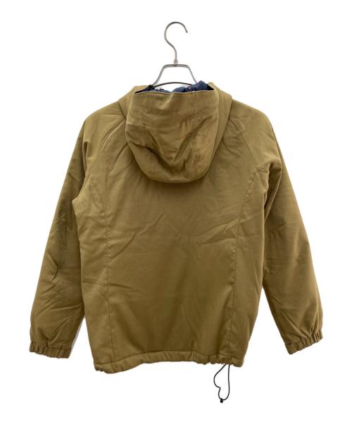 Columbia（コロンビア）Columbia (コロンビア) ふーでっどじゃ ベージュ×ネイビー サイズ:Mの古着・服飾アイテム