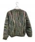 Coogi (クージー) ニットジャケット ベージュ×グリーン サイズ:M：20000円