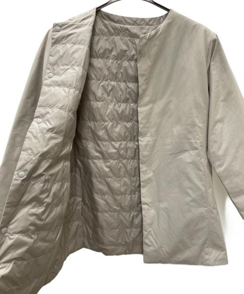 plantation（プランテーション）plantation (プランテーション) ダウンジャケット ベージュ サイズ:Mの古着・服飾アイテム