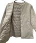 中古・古着 plantation (プランテーション) ダウンジャケット ベージュ サイズ:M：13000円