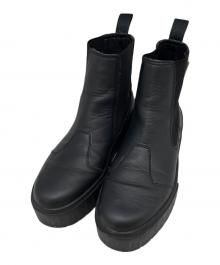 PUMA（プーマ）の古着「サイドゴアブーツ」｜ブラック