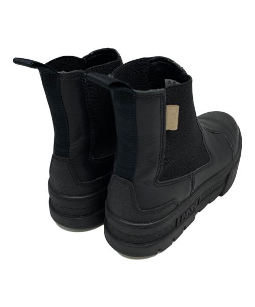 PUMA（プーマ）PUMA (プーマ) サイドゴアブーツ ブラック サイズ:24.5の古着・服飾アイテム