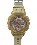 CASIOカシオ）の古着「リストウォッチ」｜ピンク