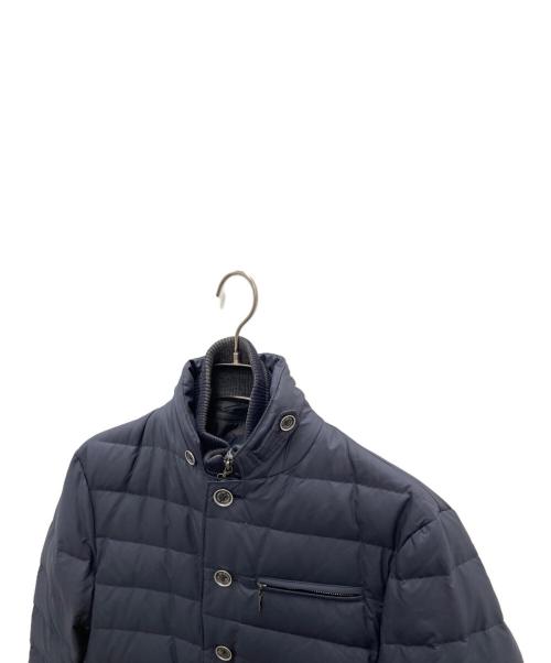 INTERMEZZO（インターメッツォ）INTERMEZZO (インターメッツォ) ダウンジャケット ネイビー サイズ:Mの古着・服飾アイテム