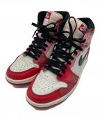 NIKEナイキ）の古着「ハイカットスニーカー」｜レッド×ホワイト