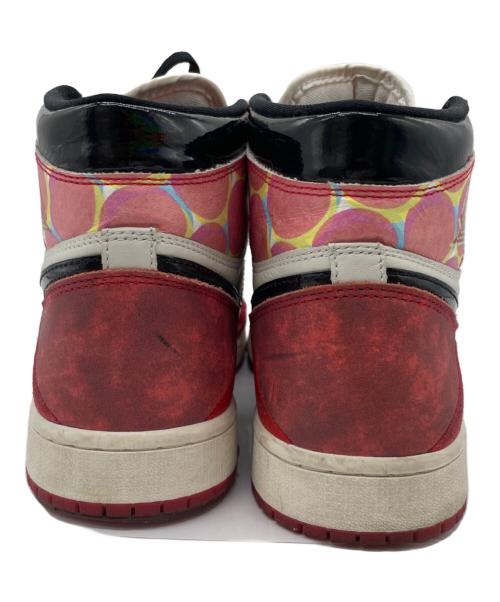 NIKE（ナイキ）NIKE (ナイキ) ハイカットスニーカー レッド×ホワイト サイズ:27.5cmの古着・服飾アイテム