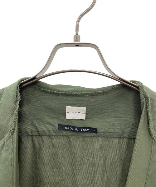 COVERT（コヴェルト）COVERT (コヴェルト) 長袖シャツ カーキ サイズ:Mの古着・服飾アイテム