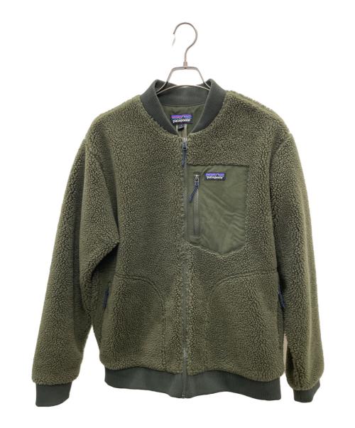 Patagonia（パタゴニア）Patagonia (パタゴニア) ボアブルゾン カーキ サイズ:Lの古着・服飾アイテム