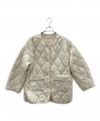 RAY BEAMSレイ ビームス）の古着「キルティングジャケット」｜アイボリー