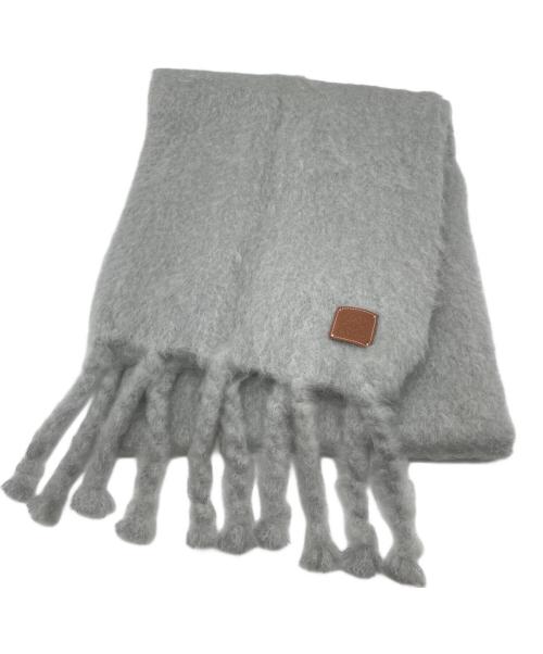 LOEWE（ロエベ）LOEWE (ロエベ) マフラー グレーの古着・服飾アイテム