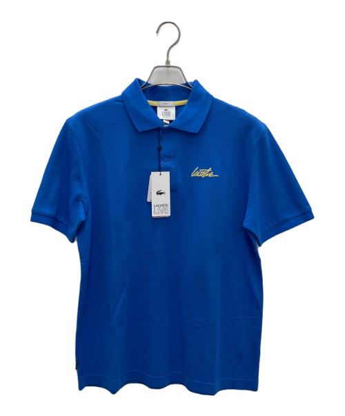 LACOSTE（ラコステ）LACOSTE (ラコステ) ポロシャツ ブルー サイズ:S 未使用品の古着・服飾アイテム