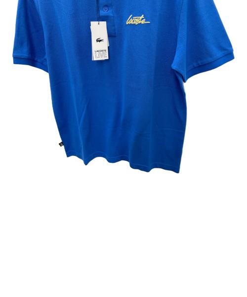 LACOSTE（ラコステ）LACOSTE (ラコステ) ポロシャツ ブルー サイズ:S 未使用品の古着・服飾アイテム