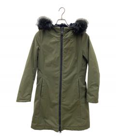 中古・古着通販】UNIQLO (ユニクロ) フーデッドコート グリーン サイズ