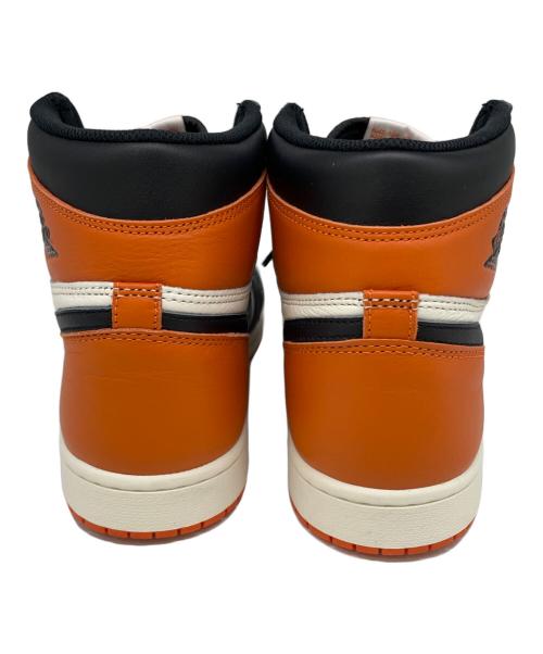 NIKE（ナイキ）NIKE (ナイキ) ハイカットスニーカー ブラック×オレンジ サイズ:28.5cmの古着・服飾アイテム