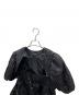 MAISON SPECIAL (メゾンスペシャル) フラワージャガードレイヤードトップ ブラック サイズ:M：5000円