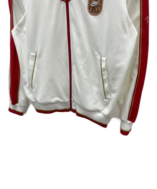 NIKE（ナイキ）NIKE (ナイキ) トラックジャケット ホワイト×レッド サイズ:XLの古着・服飾アイテム