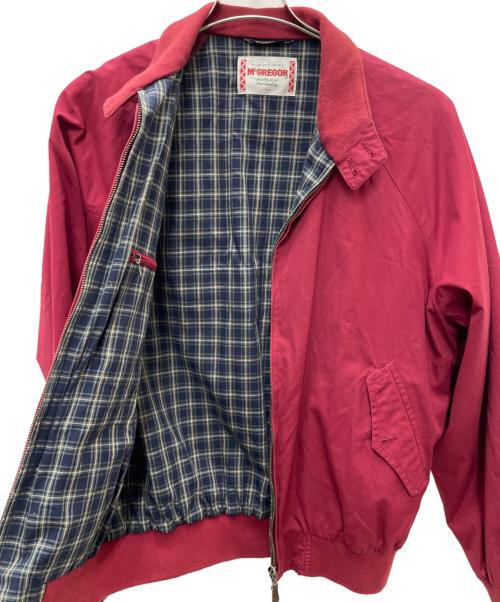 McGREGOR（マックレガー）McGREGOR (マクレガー) スイングトップ レッド サイズ:Lの古着・服飾アイテム