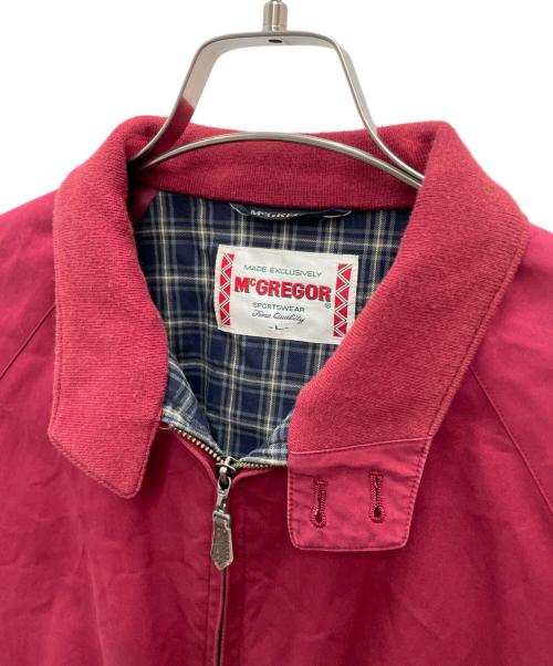 McGREGOR（マックレガー）McGREGOR (マクレガー) スイングトップ レッド サイズ:Lの古着・服飾アイテム