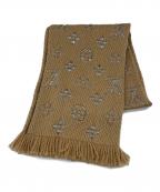 LOUIS VUITTONルイ ヴィトン）の古着「エシャルプ・ロゴマニア シャイン マフラー」｜ベージュ