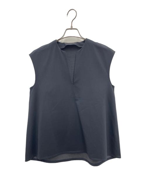 TOMORROW LAND collection（トゥモローランドコレクション）TOMORROW LAND collection (トゥモローランドコレクション) ノースリーブブラウス ブラック サイズ:36の古着・服飾アイテム