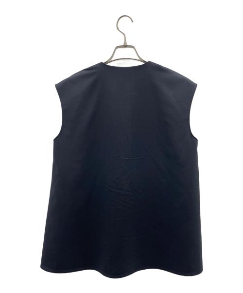 TOMORROW LAND collection（トゥモローランドコレクション）TOMORROW LAND collection (トゥモローランドコレクション) ノースリーブブラウス ブラック サイズ:36の古着・服飾アイテム
