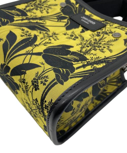 JIMMY CHOO（ジミーチュウ）JIMMY CHOO (ジミーチュウ) 2WAYミニバッグ グリーン×ブラックの古着・服飾アイテム