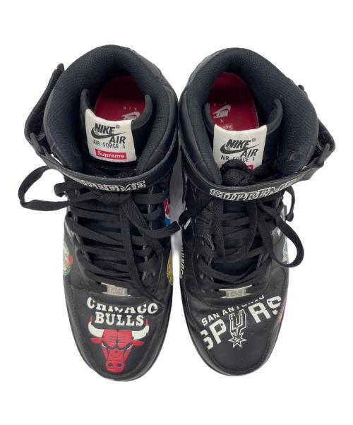 NIKE（ナイキ）NIKE (ナイキ) SUPREME (シュプリーム) ハイカットスニーカー ブラック サイズ:28.5cmの古着・服飾アイテム