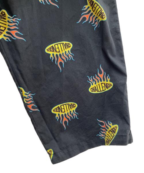 CHALLENGER（チャレンジャー）CHALLENGER (チャレンジャー) ファイヤーパンツ ブラック サイズ:XLの古着・服飾アイテム