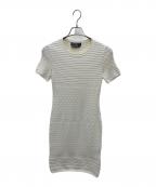 Salvatore Ferragamoサルヴァトーレ フェラガモ）の古着「半袖ワンピース」｜ホワイト