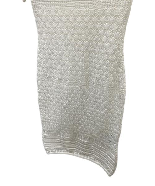 Salvatore Ferragamo（サルヴァトーレ フェラガモ）Salvatore Ferragamo (サルヴァトーレ フェラガモ) 半袖ワンピース ホワイト サイズ:XSの古着・服飾アイテム