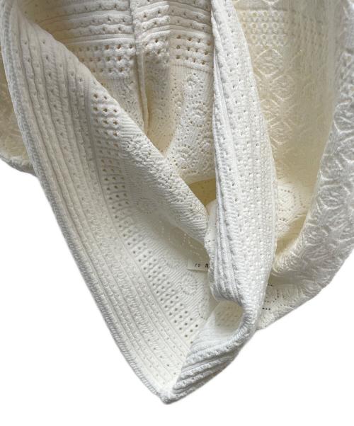 Salvatore Ferragamo（サルヴァトーレ フェラガモ）Salvatore Ferragamo (サルヴァトーレ フェラガモ) 半袖ワンピース ホワイト サイズ:XSの古着・服飾アイテム