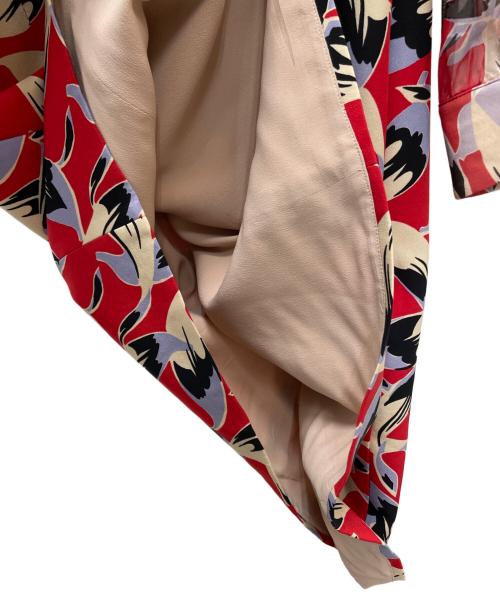 N°21（ヌメロヴェントゥーノ）N°21 (ヌメロヴェントゥーノ) 長袖ワンピース レッド サイズ:40の古着・服飾アイテム