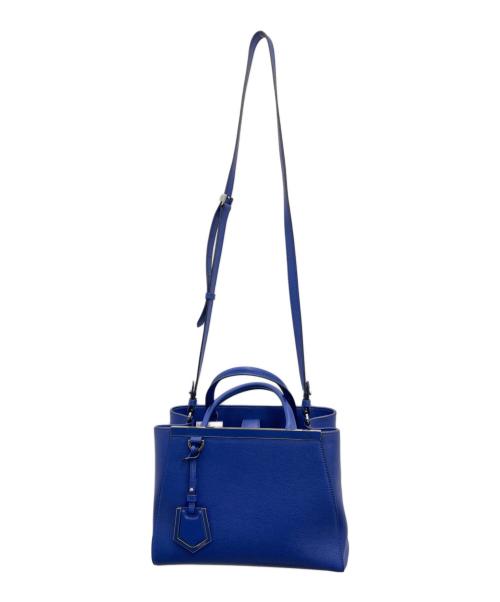 FENDI（フェンディ）FENDI (フェンディ) 2WAYバッグ ブルーの古着・服飾アイテム