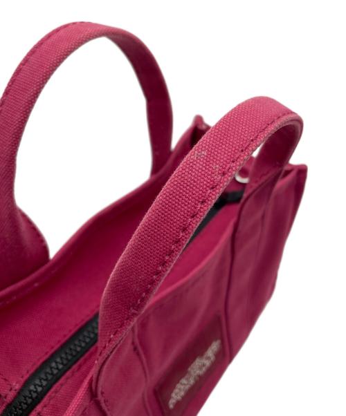 MARC JACOBS（マークジェイコブズ）MARC JACOBS (マークジェイコブズ) ザ キャンバス トート バッグ スモール ピンクの古着・服飾アイテム