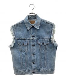 LEVI'S（リーバイス）の古着「カットオフデニムベスト」｜インディゴ