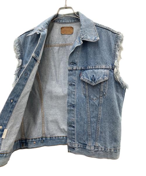 LEVI'S（リーバイス）LEVI'S (リーバイス) カットオフデニムベスト インディゴ サイズ:42の古着・服飾アイテム