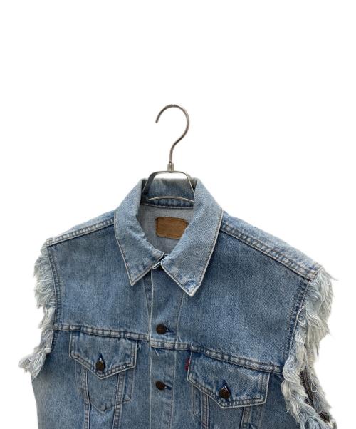 LEVI'S（リーバイス）LEVI'S (リーバイス) カットオフデニムベスト インディゴ サイズ:42の古着・服飾アイテム