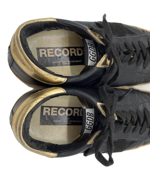GOLDEN GOOSE（ゴールデングース）GOLDEN GOOSE (ゴールデングース) ヴィンテージ加工スニーカー ブラック×ゴールド サイズ:39の古着・服飾アイテム