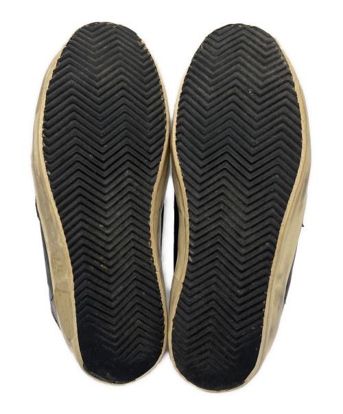 GOLDEN GOOSE（ゴールデングース）GOLDEN GOOSE (ゴールデングース) ヴィンテージ加工スニーカー ブラック×ゴールド サイズ:39の古着・服飾アイテム