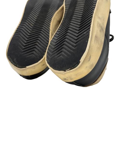 GOLDEN GOOSE（ゴールデングース）GOLDEN GOOSE (ゴールデングース) ヴィンテージ加工スニーカー ブラック×ゴールド サイズ:39の古着・服飾アイテム