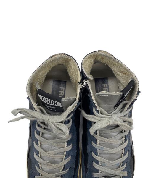 GOLDEN GOOSE（ゴールデングース）GOLDEN GOOSE (ゴールデングース) ヴィンテージ加工スニーカー ブラック×ネイビー サイズ:41の古着・服飾アイテム